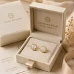 AD Stone Stud Earrings - Image 5