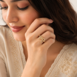 Adjustable Gold Plated Ring - Image 3