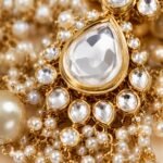 Kundan Pearl Necklace Set - Image 2