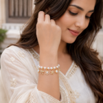 Pearl Charm Bracelet - Image 3