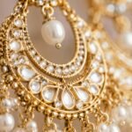 Pearl Drop Chandbali Earrings - Image 2