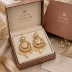 Pearl Drop Chandbali Earrings - Image 5